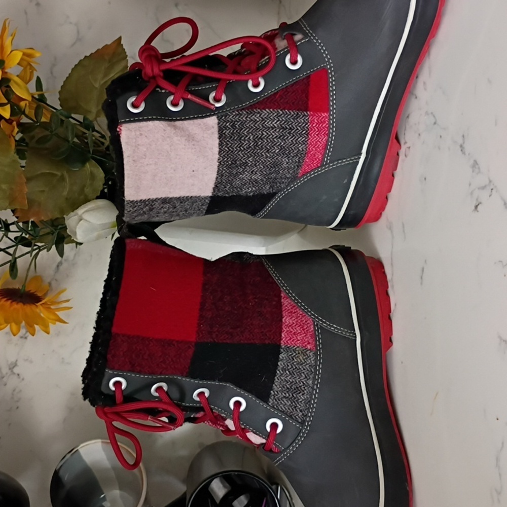 Keen Women's Multicolor Patchwork Waterproof Boots - image 4